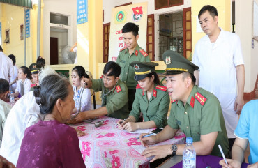 Thanh niên Công an Hà Tĩnh: Hưởng ứng chiến dịch "Hành quân xanh" năm 2020